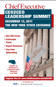 CEO2CEO SelfMailer Cover